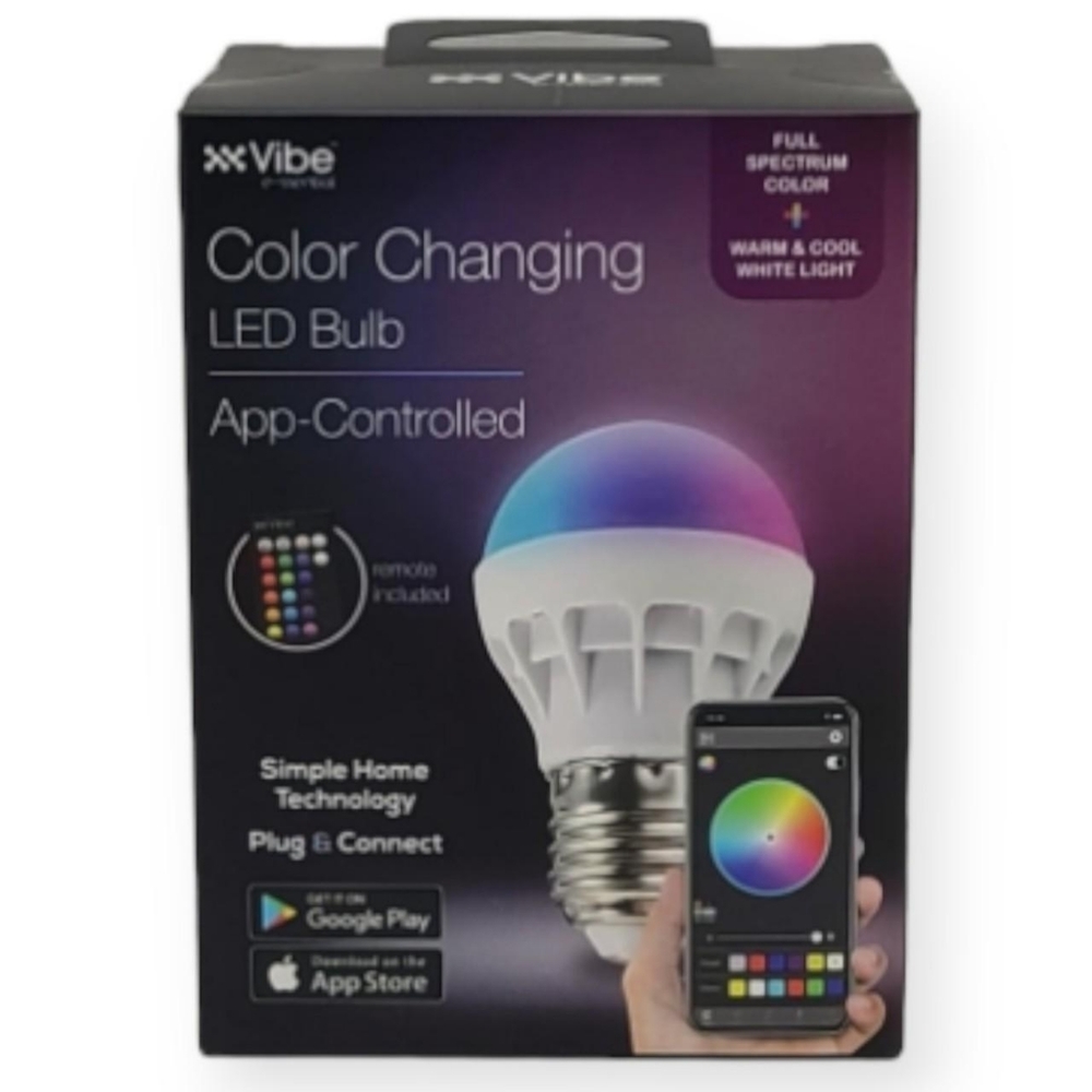 New Color Changing Led Bulb App-Controlled